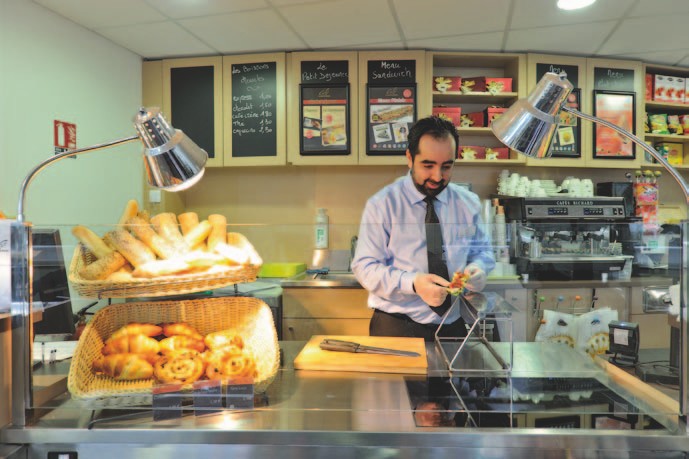 Une offre variée avec Café et Compagnie en restauration rapide de santé