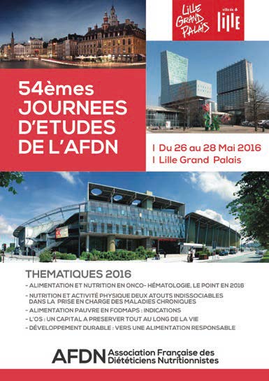 54es Journées d’études de l’AFDN à Lille