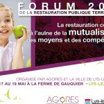 Agores donne rendez-vous à la restauration publique territoriale pour son 31e Forum