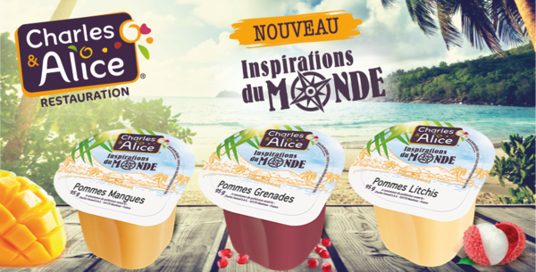 « Inspirations du Monde » : des desserts aux fruits Charles & Alice aux saveurs exotiques