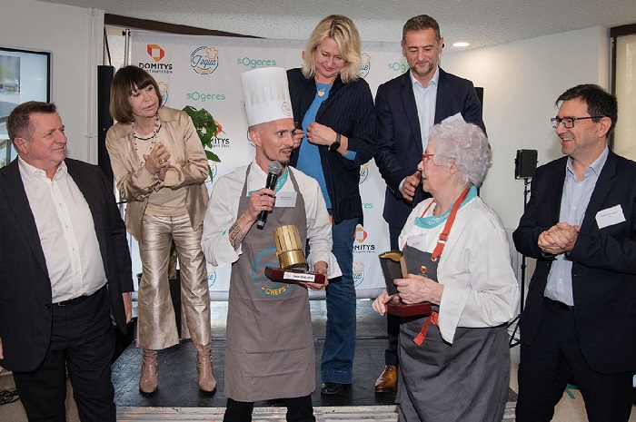 Le chef Émeric Cathelin et sa résidente Colette Fécamp couronnés par Toque Chefs