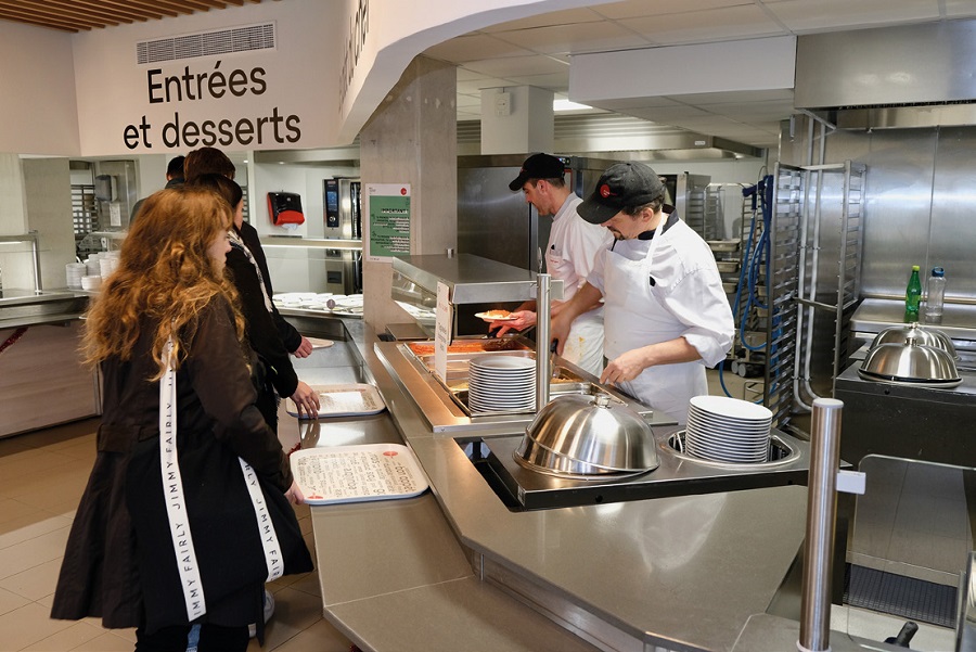 Terrain crous : Une nouvelle cuisine centrale et un self à la page au resto U Puvis de Chavannes