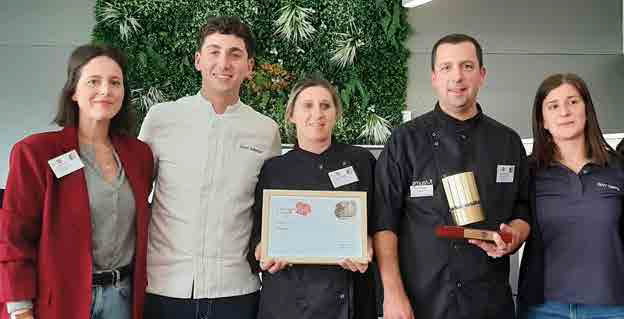 Cédric Canalejas et Vanessa Thevenet, duo victorieux du Concours des Chefs DomusVi